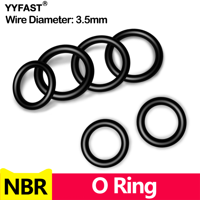 Auto Repair Cs - CS 3.5mm,NBR O Ring Sealing Gasket