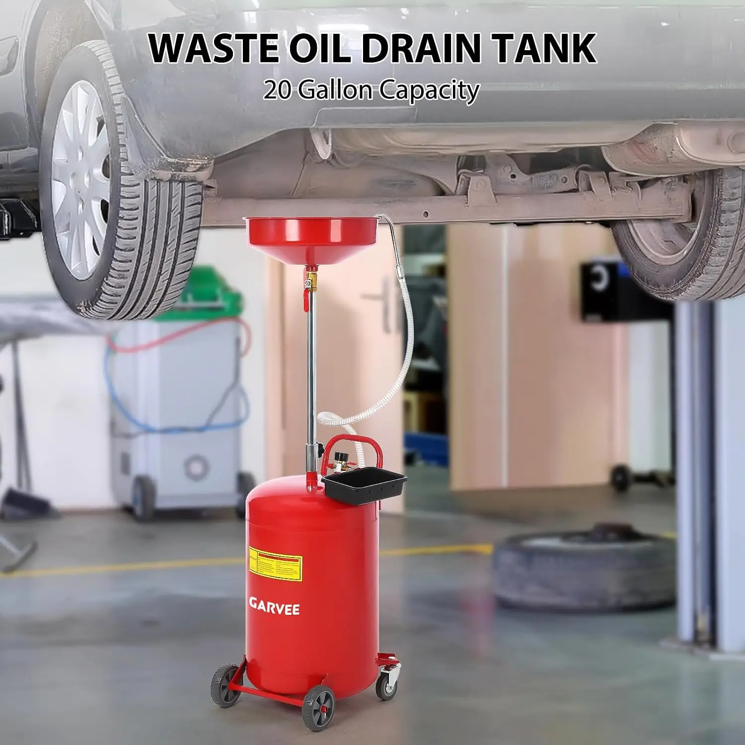 20 Gallon Waste Oil Drain Tank - огляд і ціна Oil Drain Tank