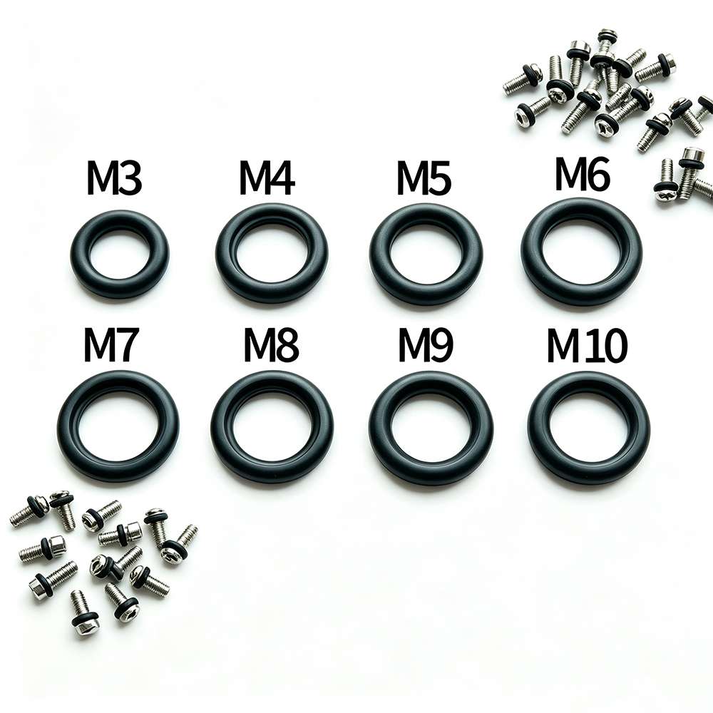 Black Rubber O-Ring Kit M3- M1 - огляд і ціна Auto Repair Cs