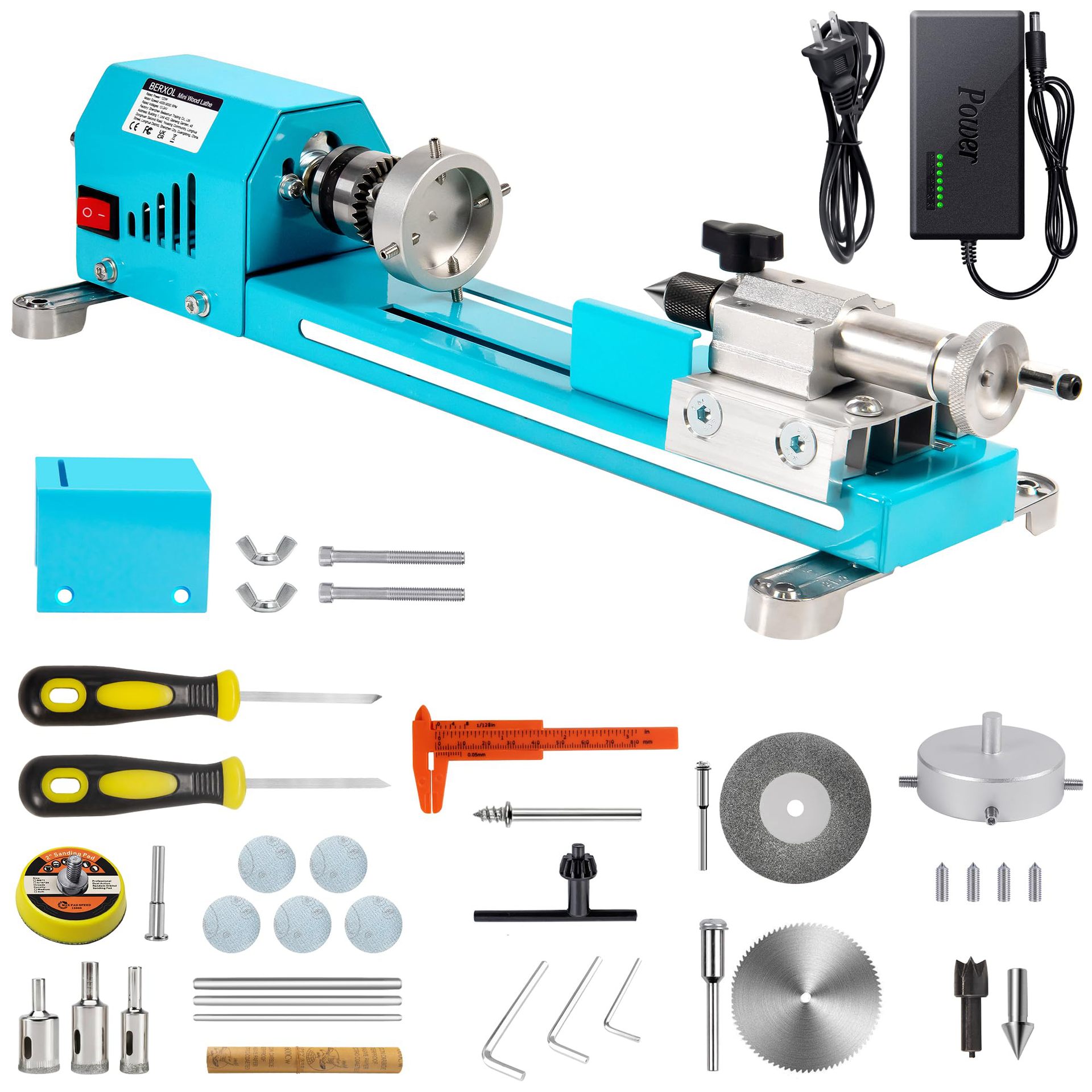 New Electric Wood Mini Lathe M - огляд і ціна Brake Drum Lathe