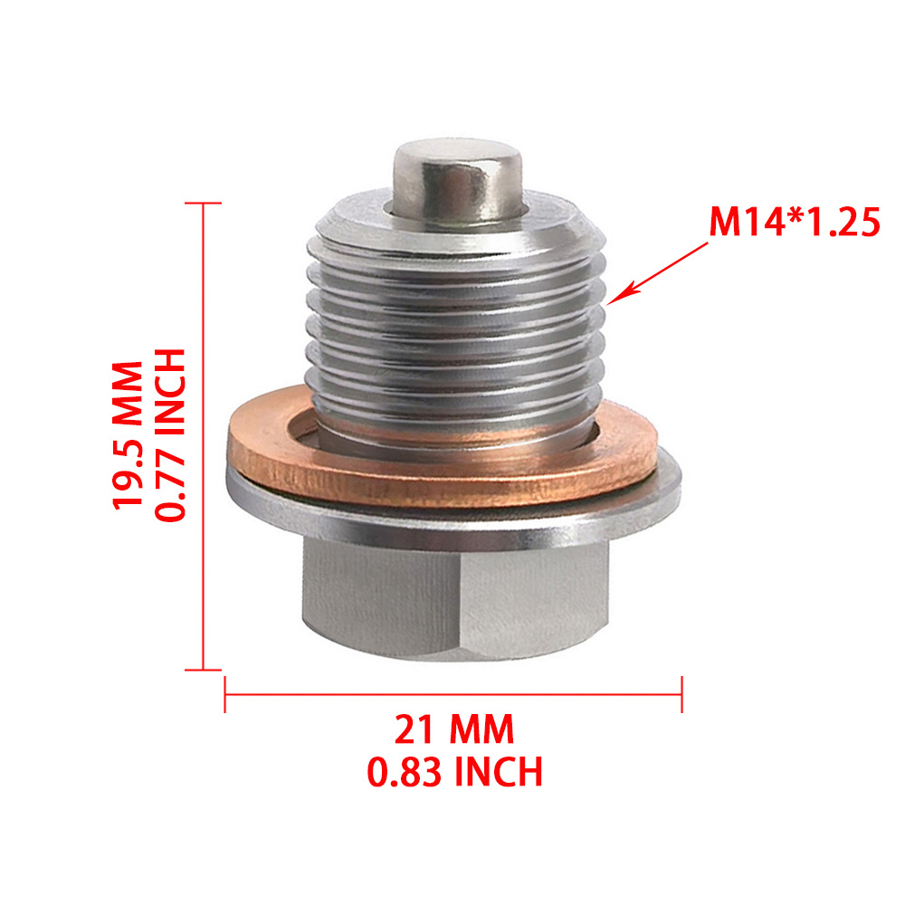 Car Stainless Steel Magnetic O - огляд і ціна Oil Drain Tank
