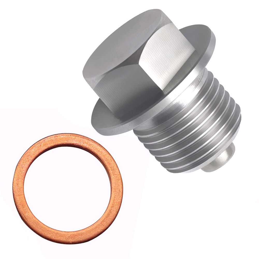 Car Stainless Steel Magnetic O - огляд і ціна Oil Drain Tank