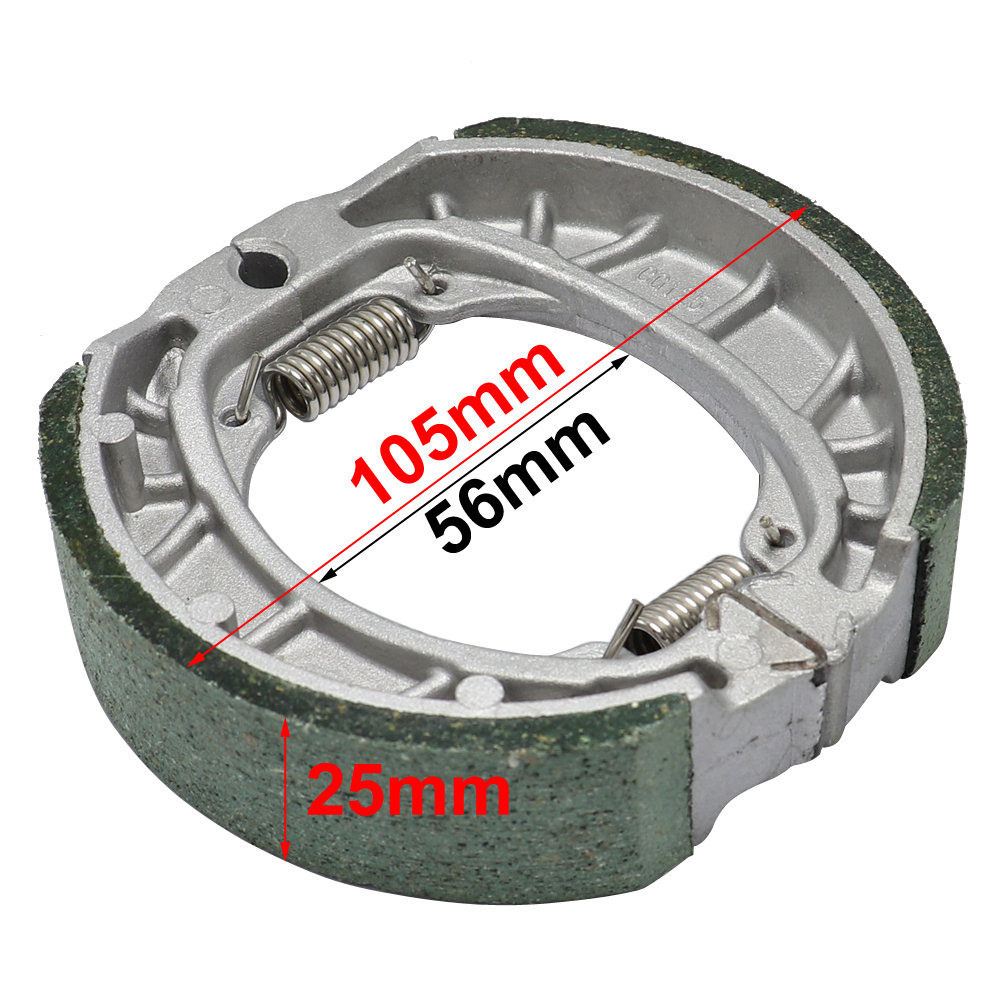 Rear Brake Shoe Drum Set 105MM - огляд і ціна Brake Drum Lathe